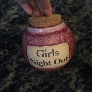 Girls Night Out piggy bank